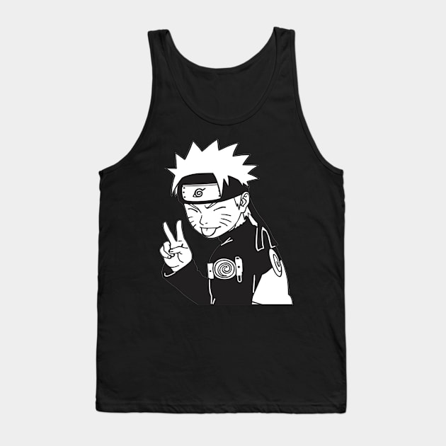 Naruto - sticker Tank Top by BlazingTurtle